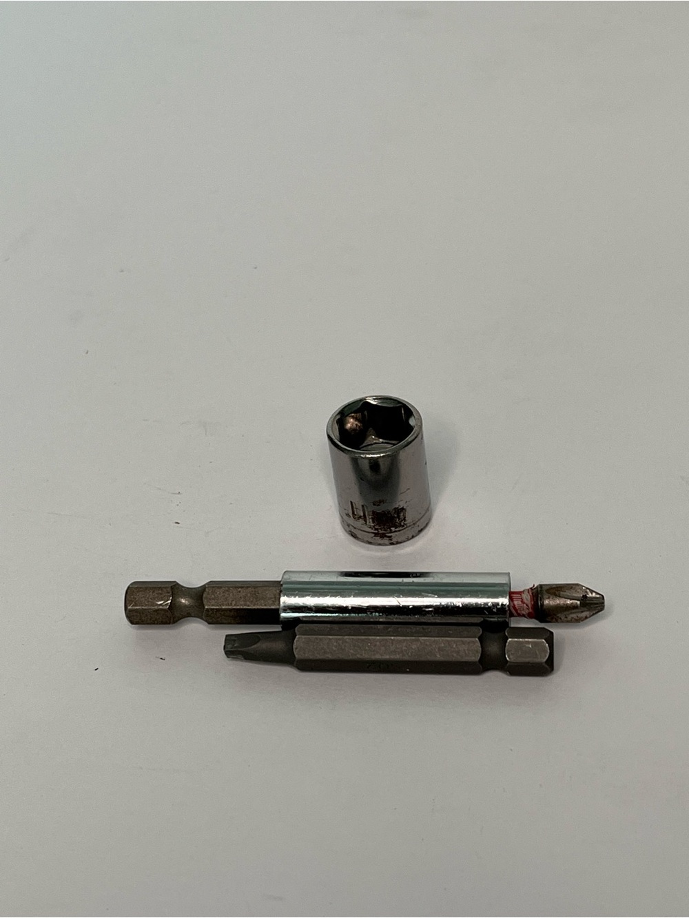 Magnetic Hex Bit and Socket Set - Silver